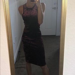 Red Velvet BodyCon Midi